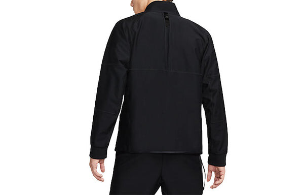 Куртка Men's Nike Sportswear Dri-FIT Tech Pack Moisture Conduction Quick Dry Logo Casual Jacket Black, черный — фото 2