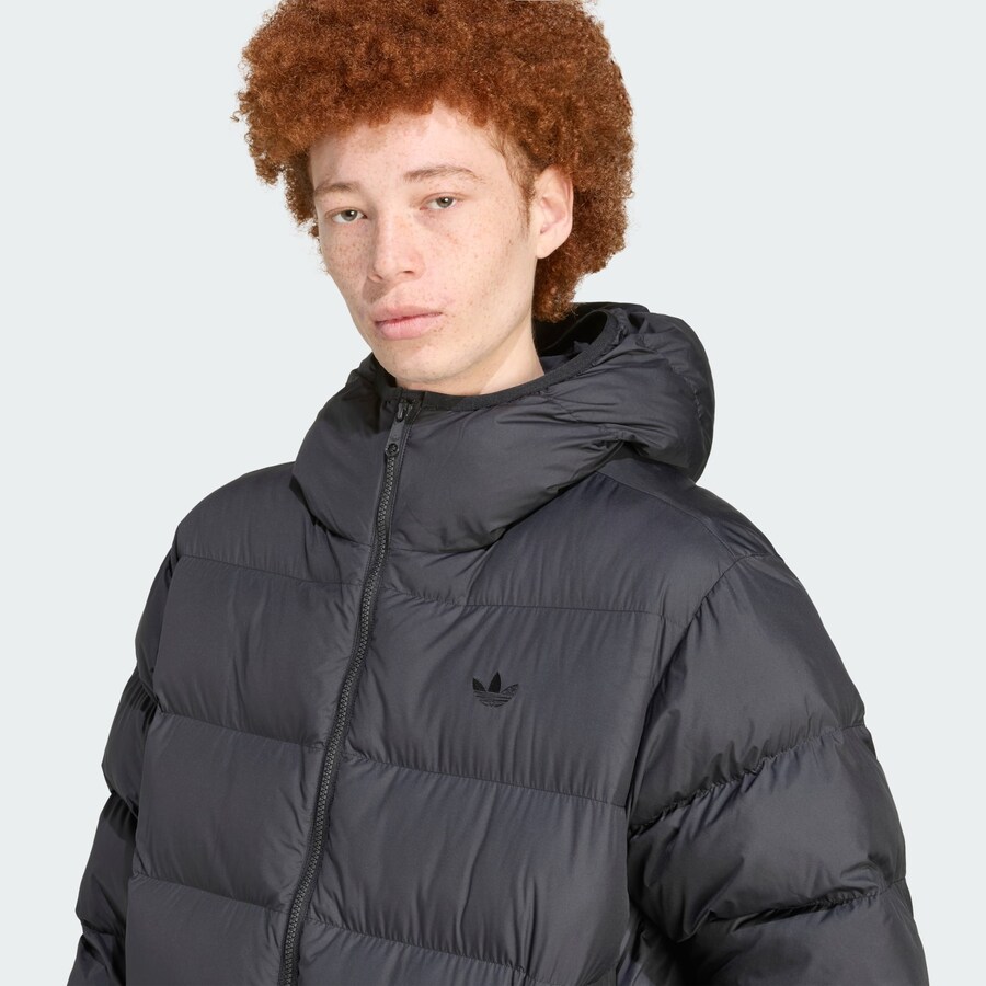 Зимняя куртка ADIDAS ORIGINALS, Black — фото 3