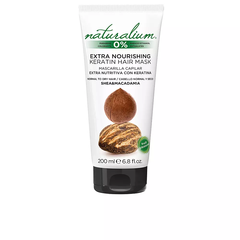 

Маска для волос Shea & macadamia hair mask Naturalium, 200 мл.