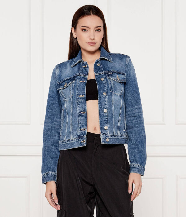 

Джинсовая куртка дальнобойщика Regular fit Tommy Jeans, синий