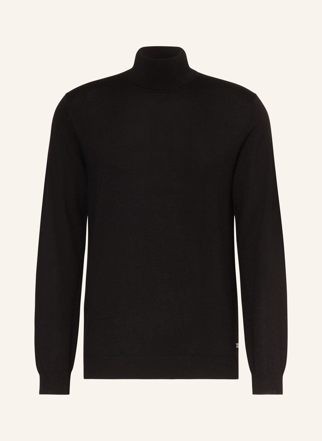 

Свитер с высоким воротником Pierre Cardin, черный