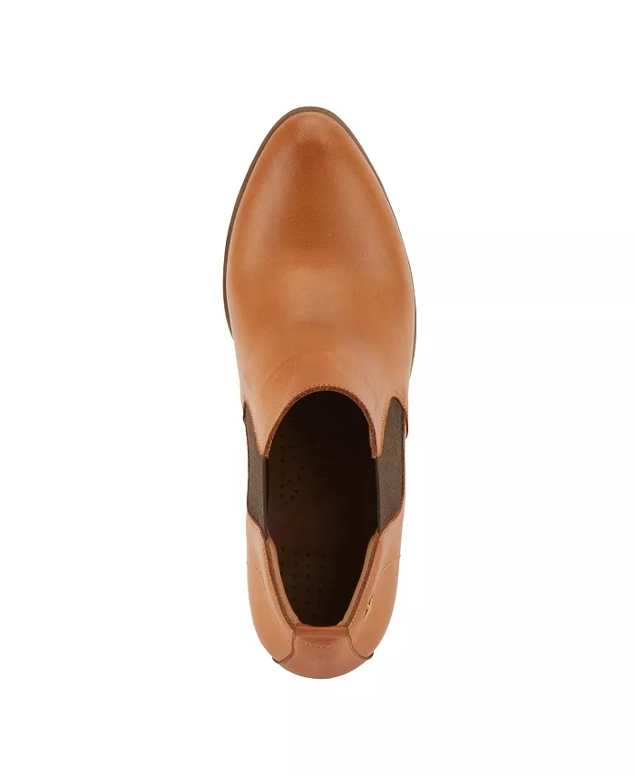 Туфли Phaedra Premium Leather с мягкой стелькой, поддержкой свода стопы и низким каблуком Spring Step, загар/бежевый — фото 3
