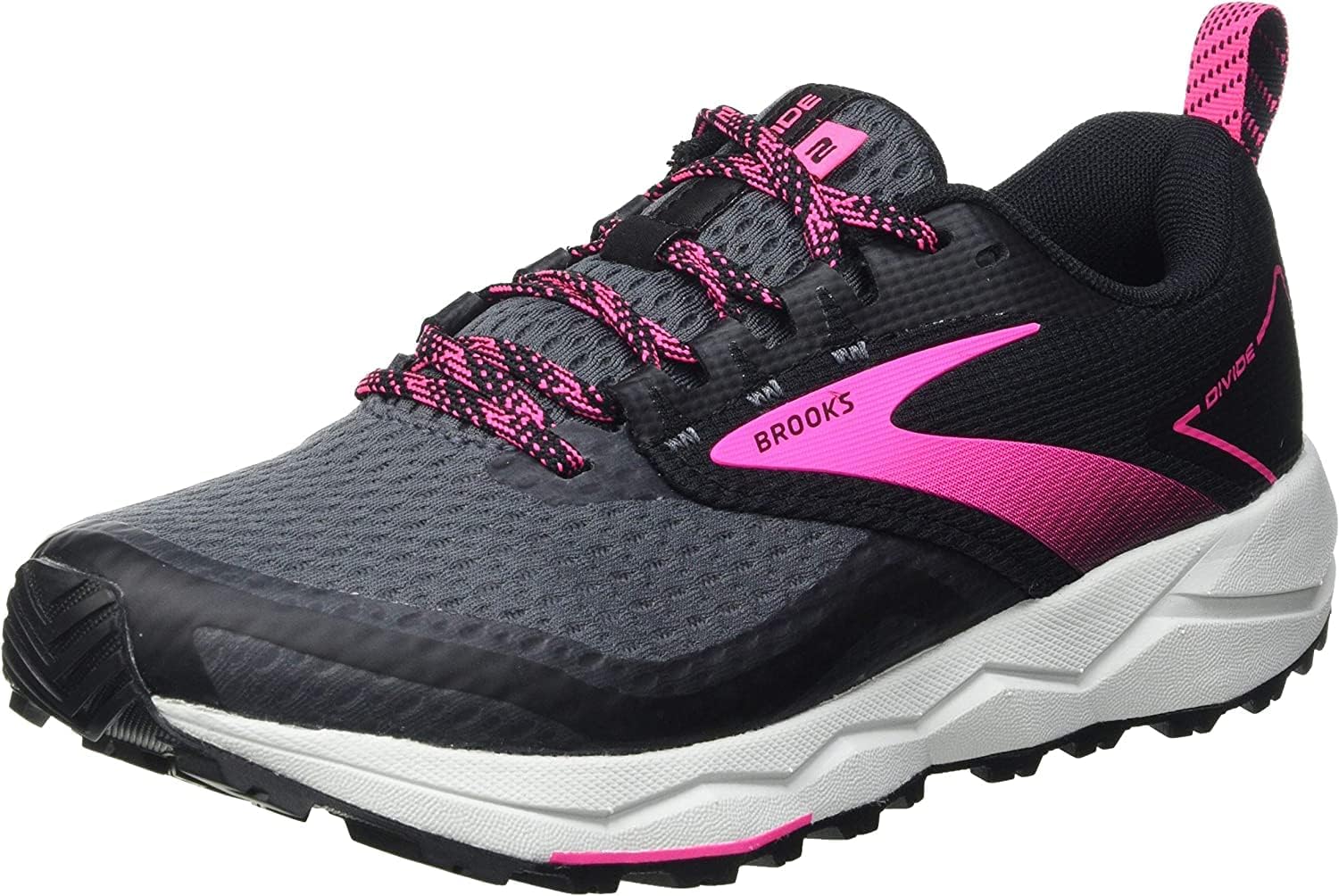 

Мужские кроссовки для трейлраннинга Brooks Divide 2, черный/розовый