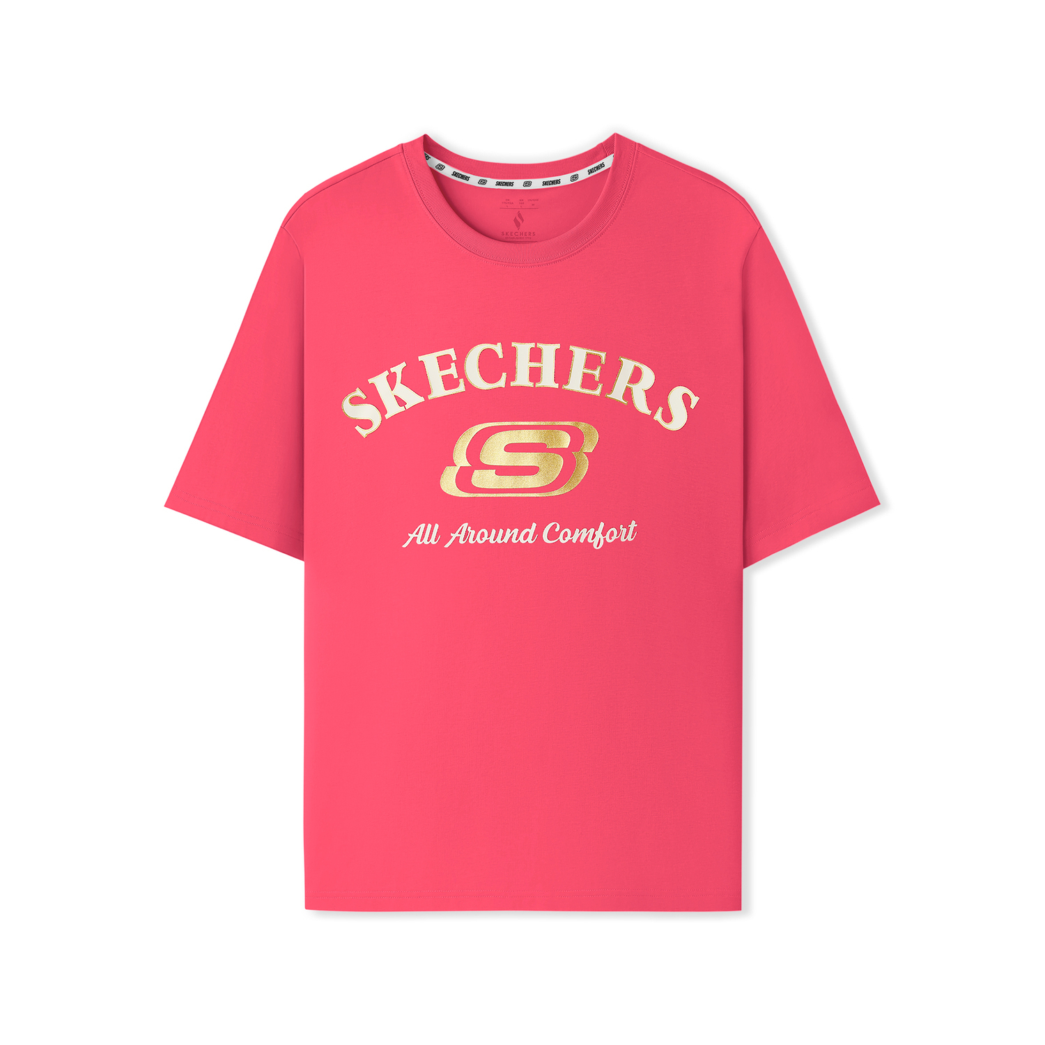

Skechers Футболка SS25 Unisex Paradise Pink 01N1, Розовый, Skechers Футболка SS25 Unisex Paradise Pink 01N1