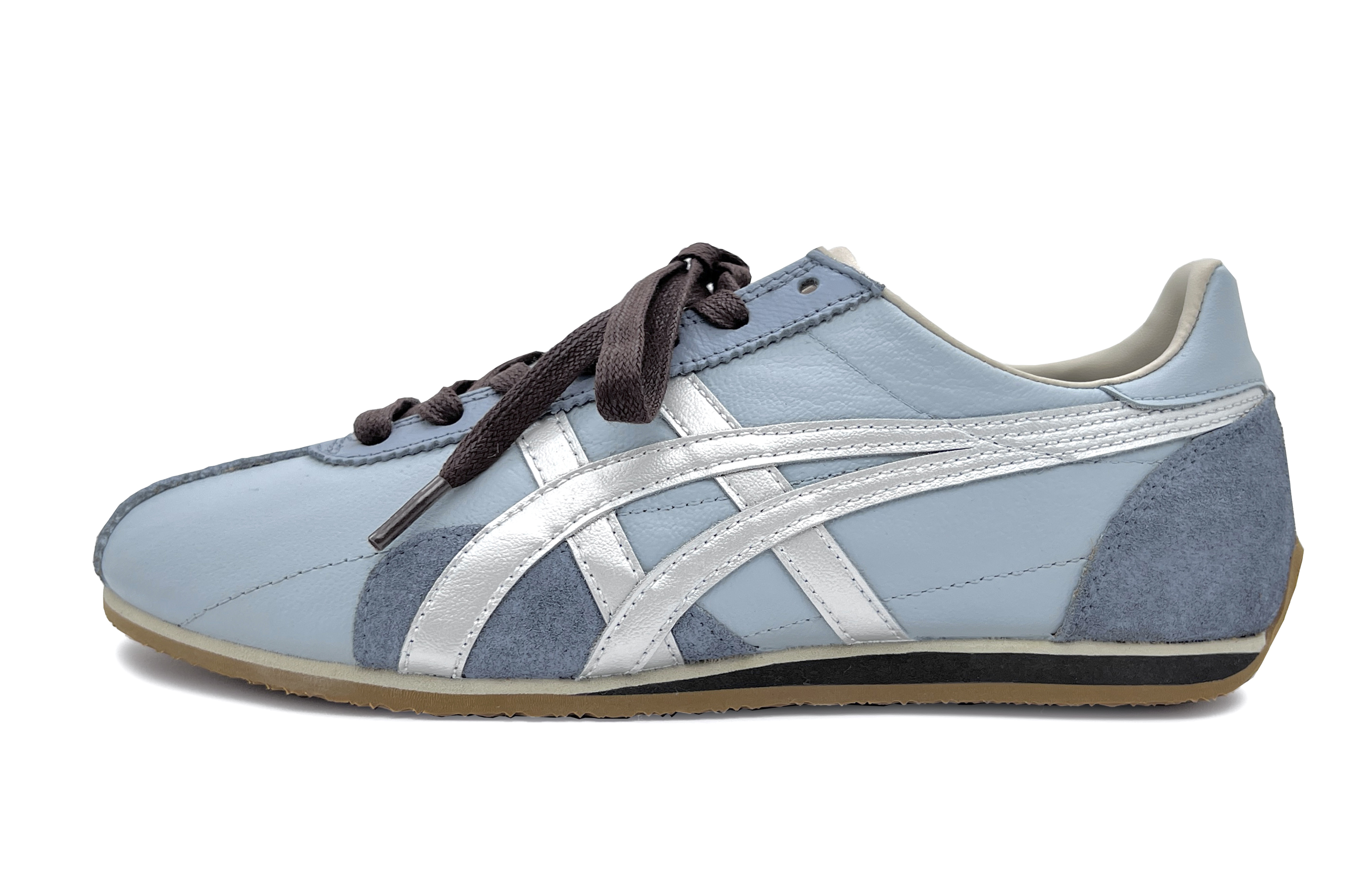 

Кроссовки для бега Runspark унисекс с низким верхом, синий/серебряный Onitsuka Tiger