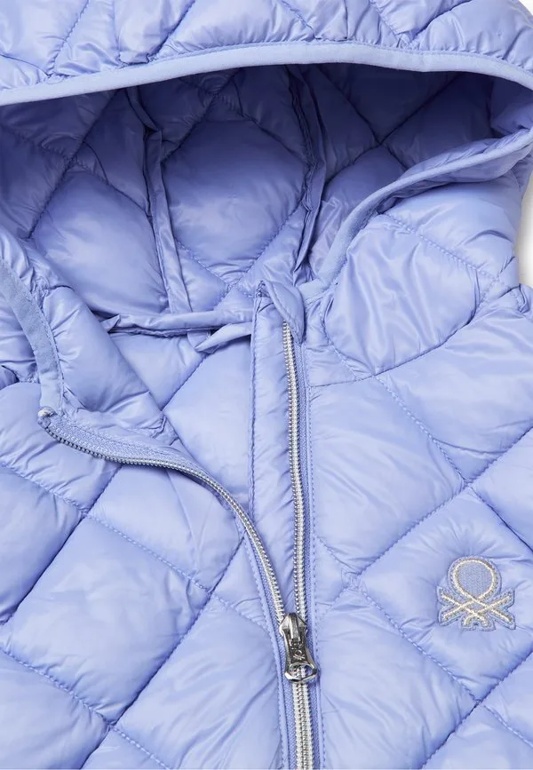 Куртка без рукавов с капюшоном и жилетом United Colors Of Benetton, Blue — фото 3
