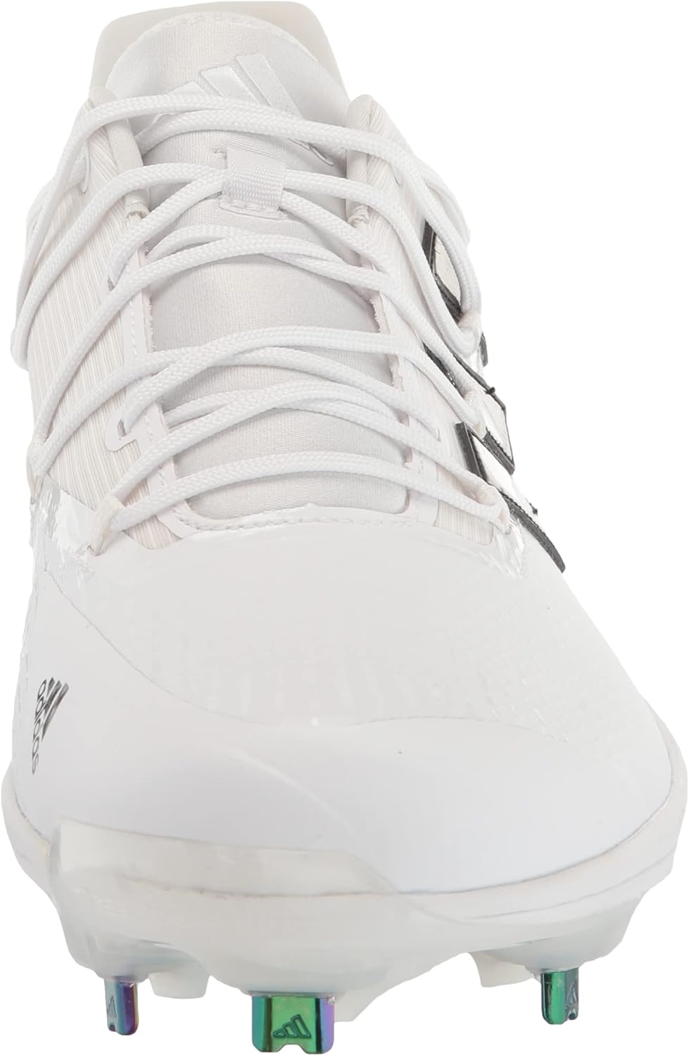 Бутсы Adidas Men's Adizero Afterburner 8, белый/черный — фото 2