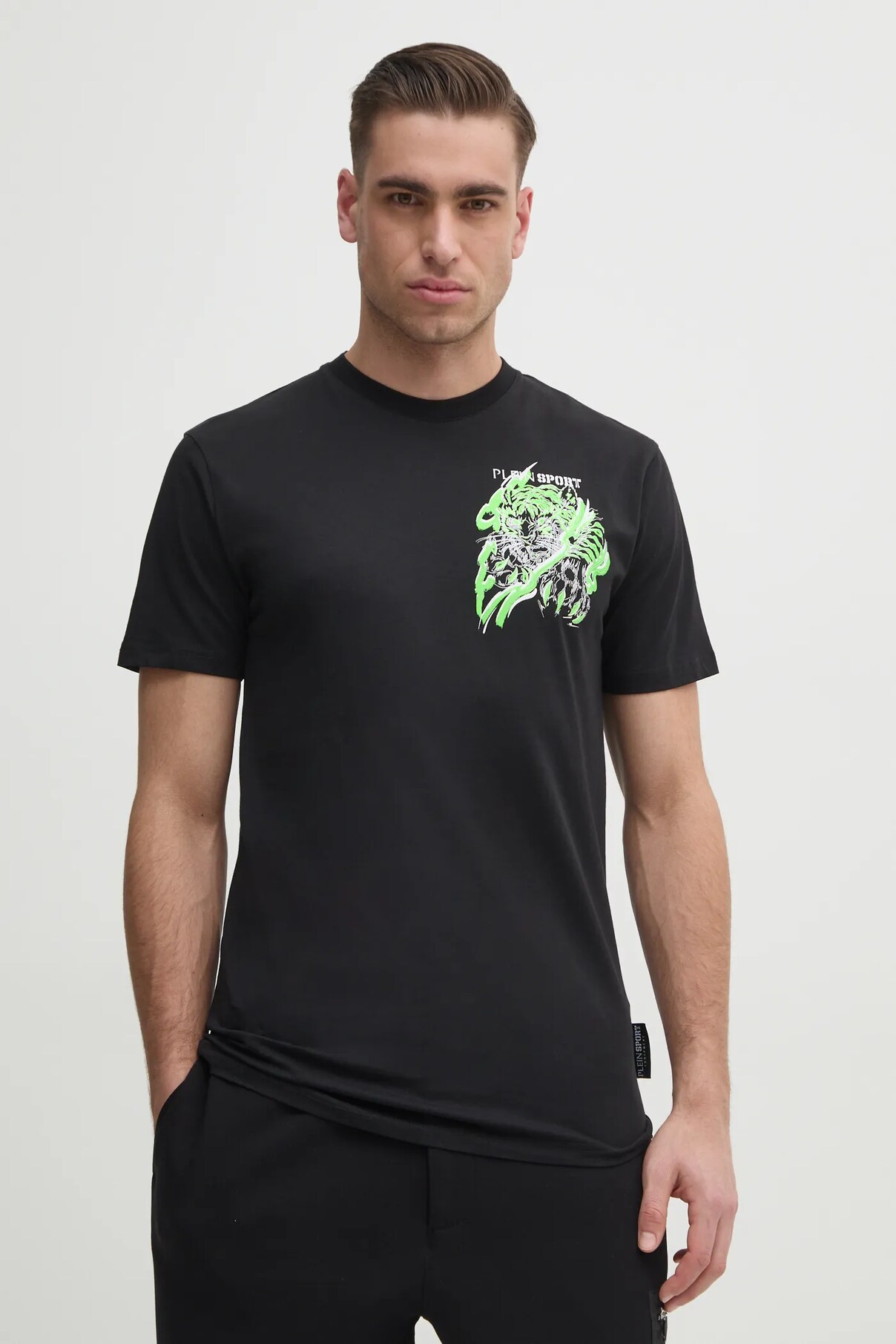 

Футболка PLEIN SPORT из хлопка, черный