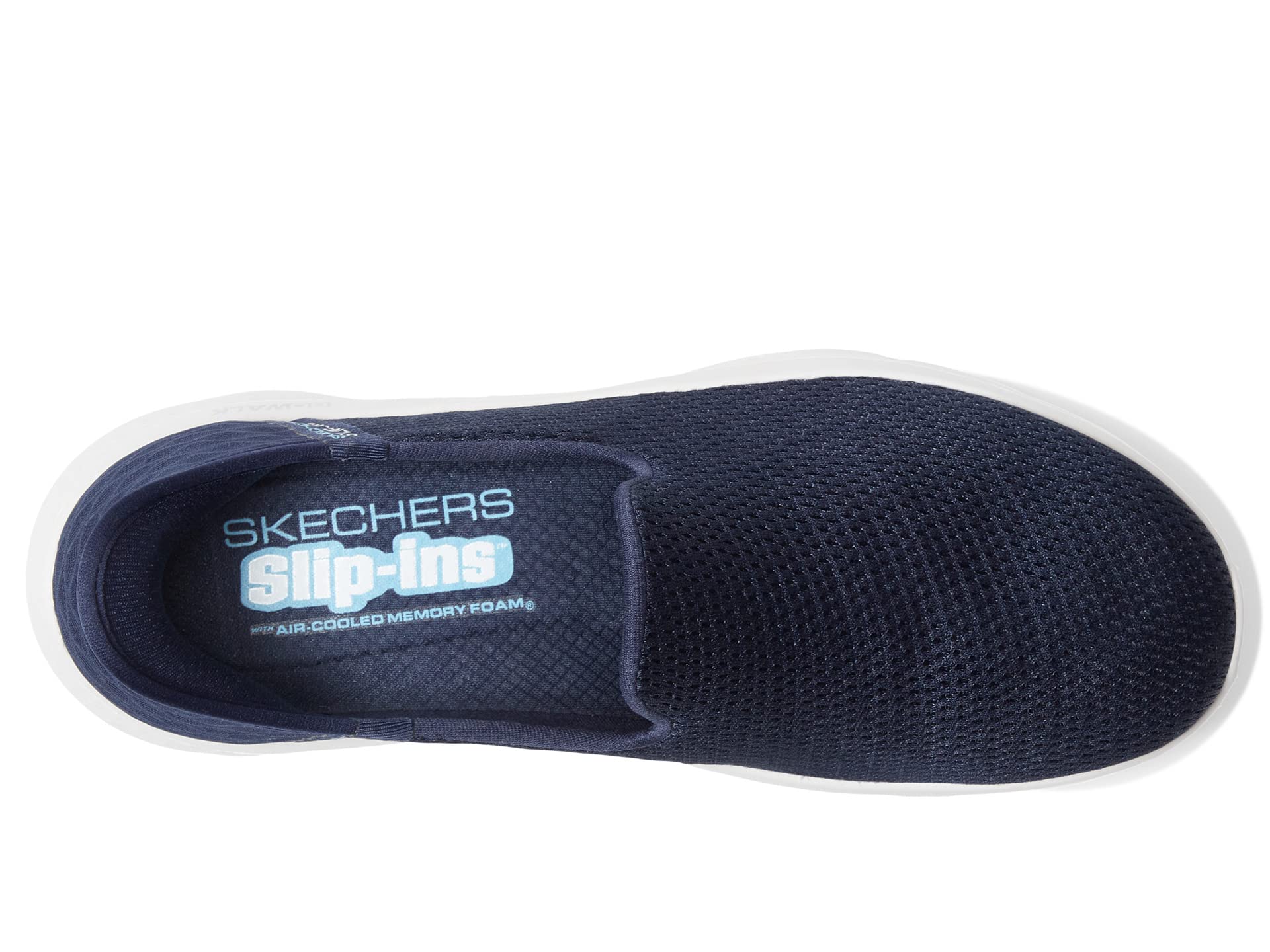 Кроссовки SKECHERS Performance Go Walk Flex Relish Hands Free Slip-Ins, темно-синий — фото 2