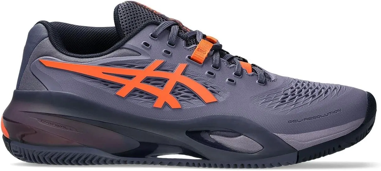 Мужские кроссовки ASICS Gel-Resolution X Clay, Greyish Purple Nova Orange