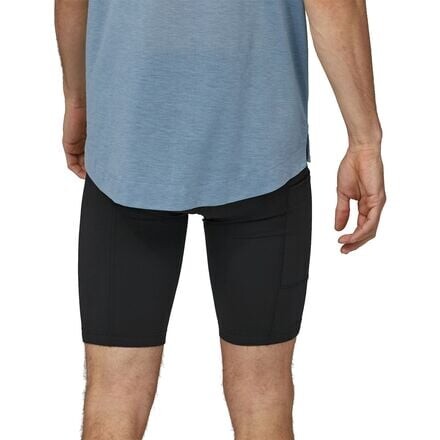 

Короткие шорты Nether Bike Liner мужские Patagonia, черный