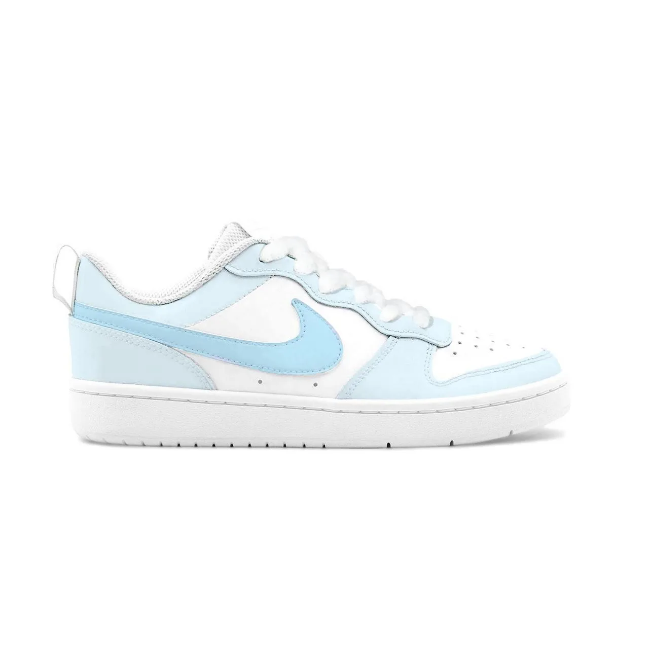 Nike Court Borough 2 Skateboard Shoes Unisex Low top Blue/White — фото 3