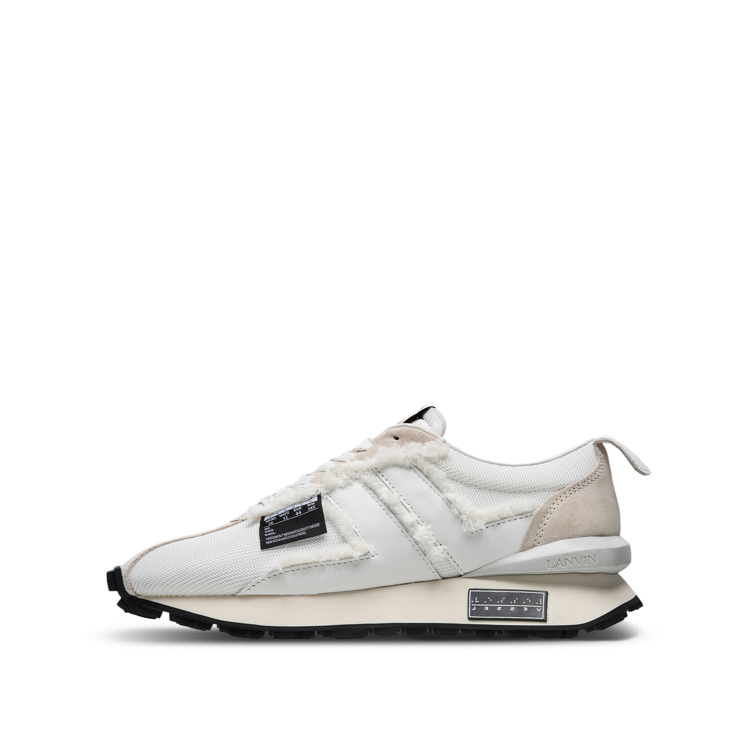 Кроссовки Lanvin X xVESSEL Lifestyle Shoes Unisex Low-top, черный
