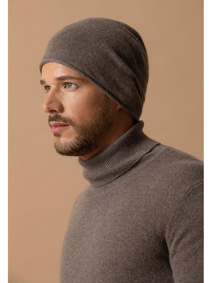 

Perfect Cashmere Кашемировая шапка "June" коричневого цвета