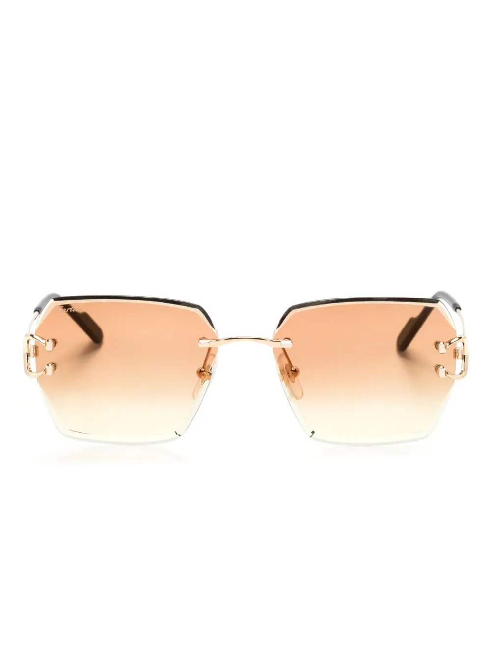 

Солнцезащитные очки CT0466S Cartier Eyewear, золотой