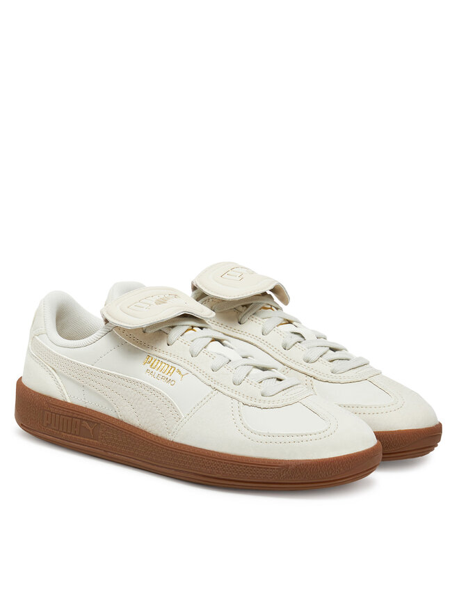 Кроссовки Palermo Premium 401744 01 Puma, экрю — фото 2