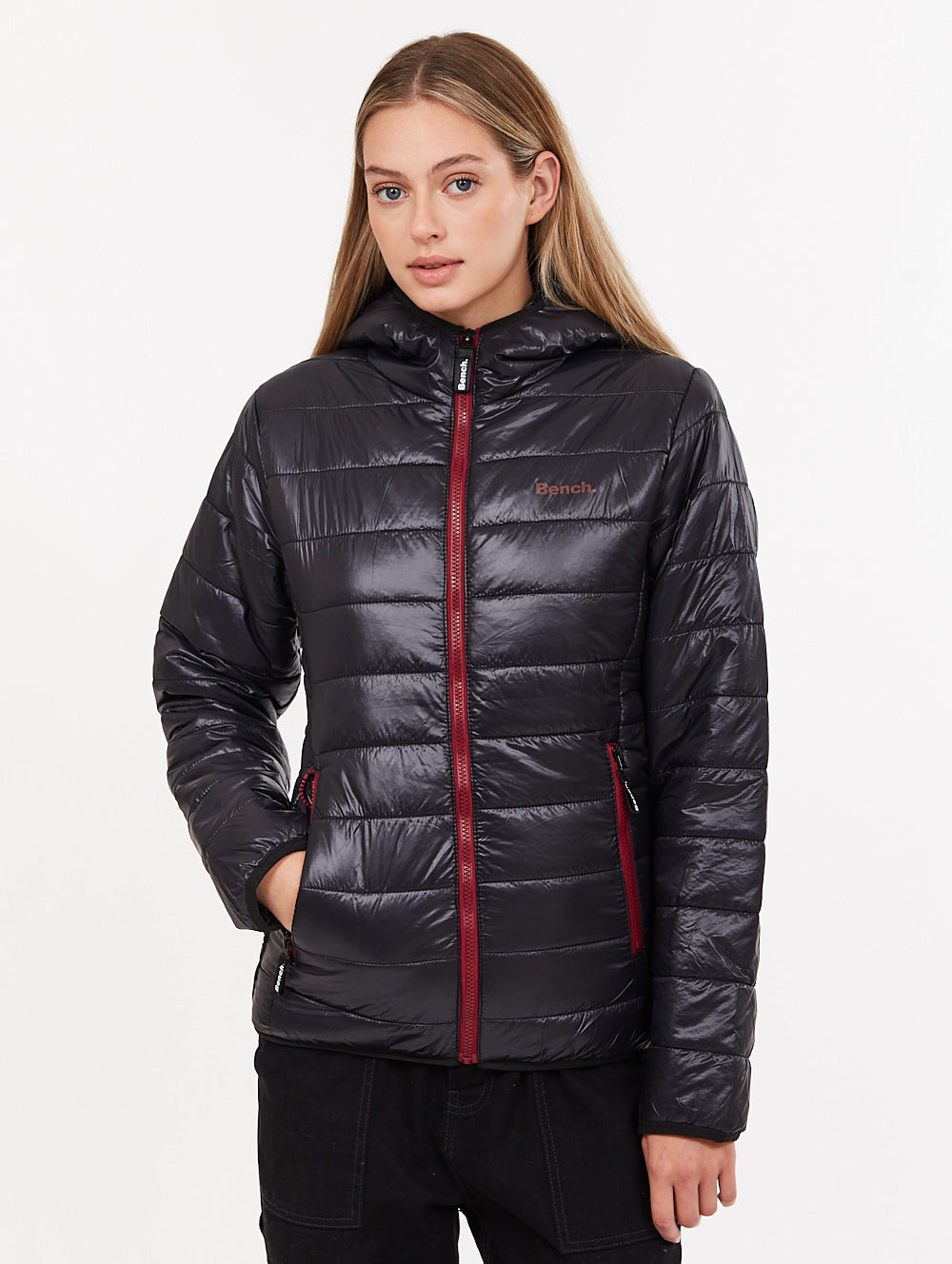 

Утепленная стеганая куртка Kara Bench., черный