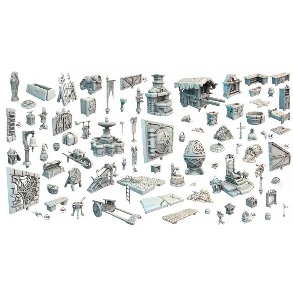 

Аксессуары Archon Studio Dungeons & Lasers: City Bits Bundle