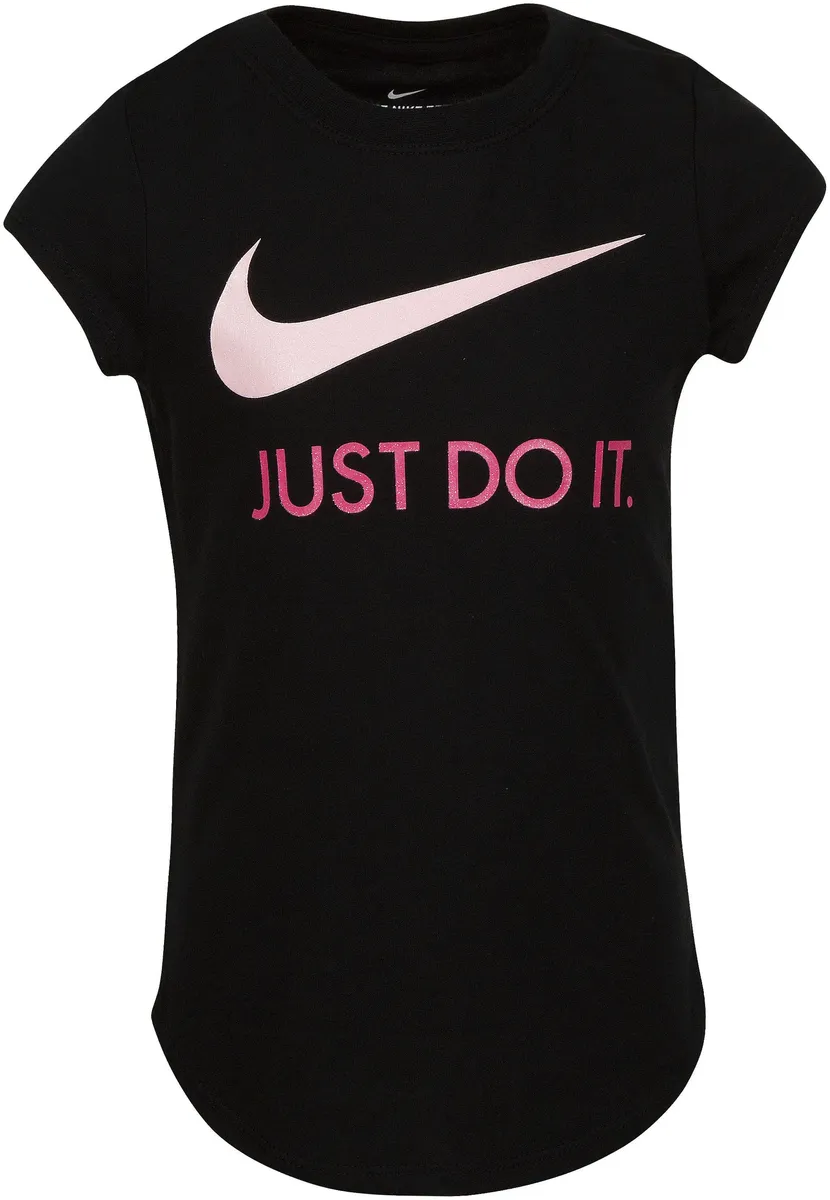 Футболка Nike Sportswear "NKG SWOOSH JDI S/S TEE", розовый — фото 4