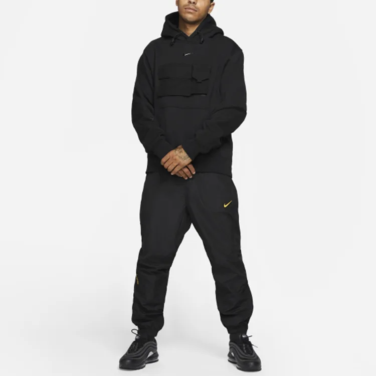 Толстовка Drake Nocta Tech, азиатский размер S Nike, черный — фото 4