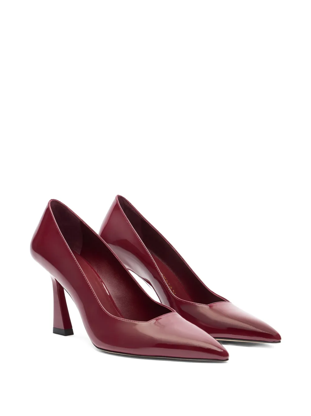 Лакированные туфли Vinnie 85 с заостренным носком Stuart Weitzman, красный — фото 2