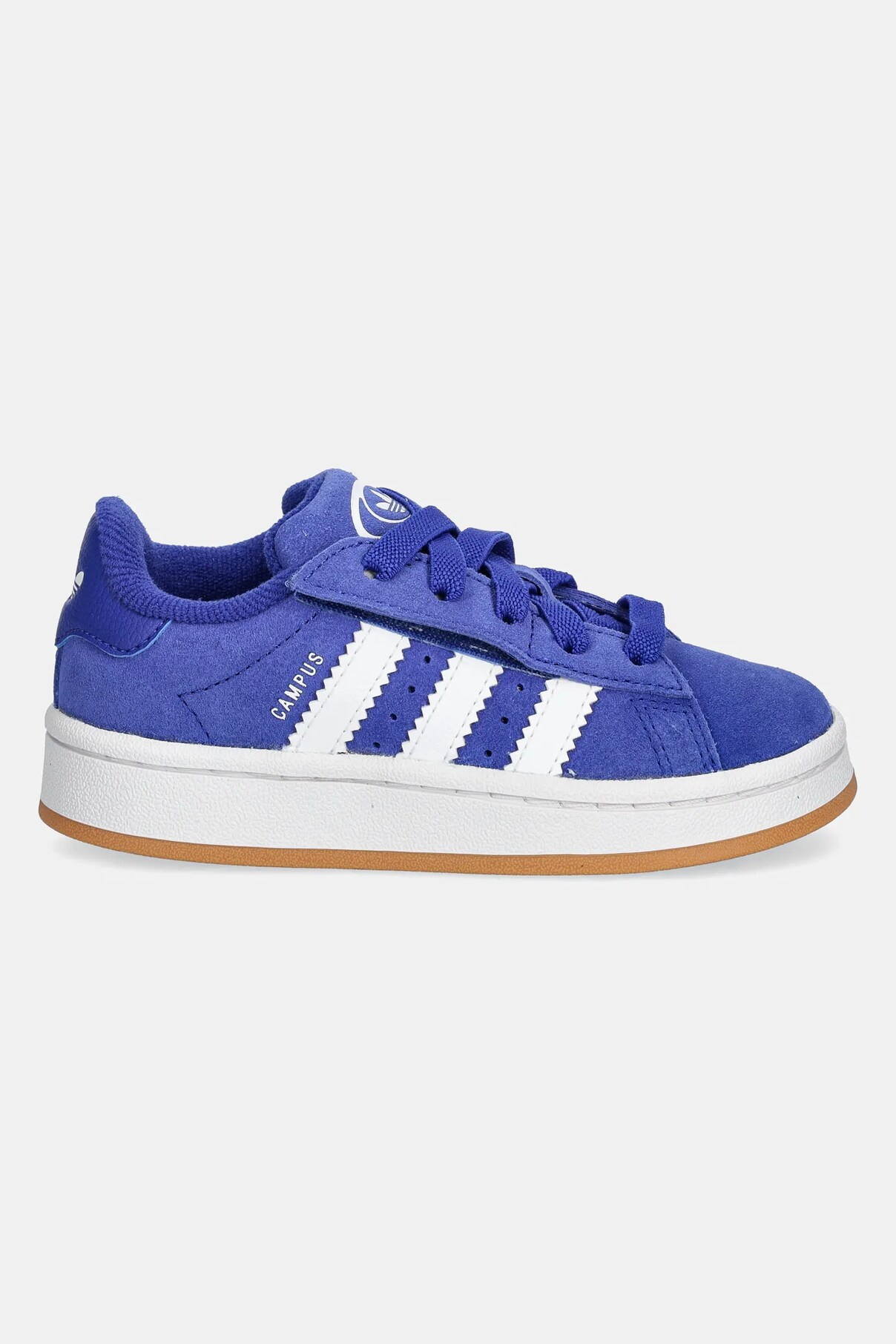 Кроссовки замшевые детские CAMPUS 00s Adidas Originals, синий — фото 2