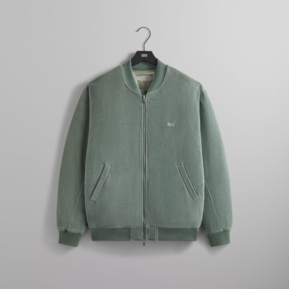 

Куртка Kith Washed Corduroy Avery Bomber Jacket, цвет Virtue