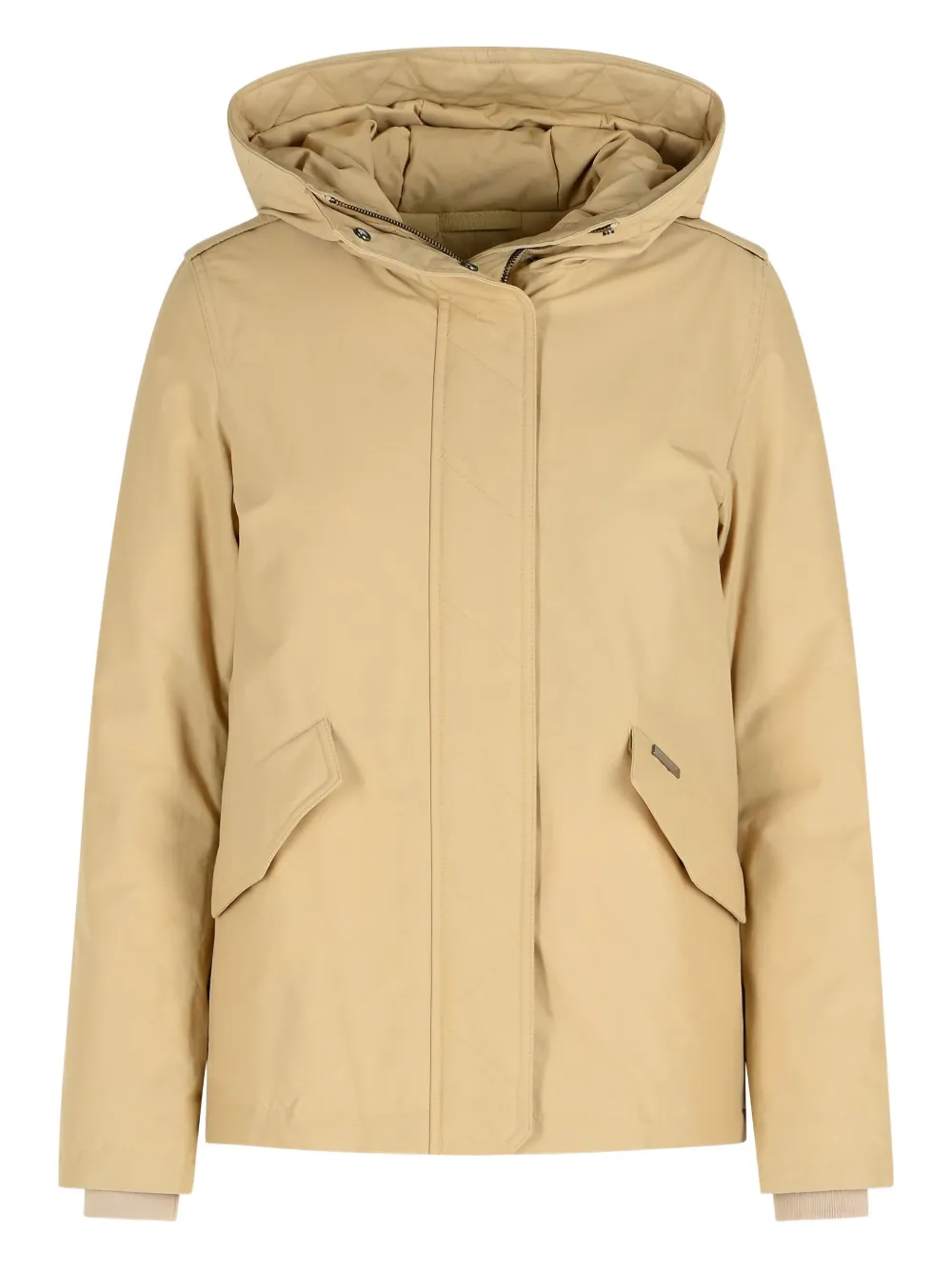 

Стеганая куртка с капюшоном WOOLRICH, нейтральный