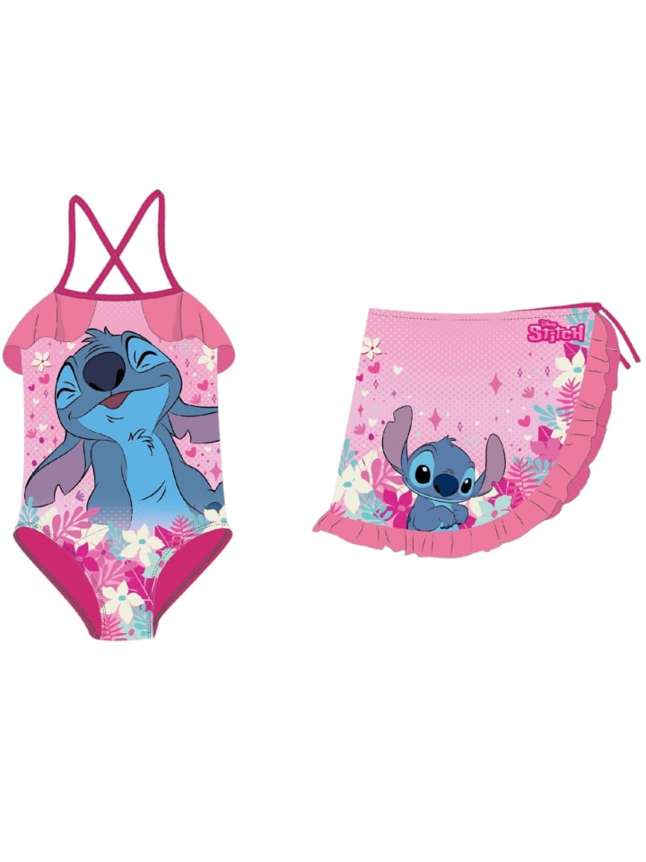 

Купальник Lilo & Stitch, розовый
