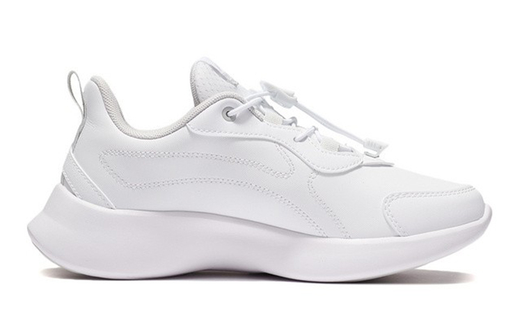 LINING YOUNG Скользоустойчивые износостойкие детские повседневные ботинки Standard White для подростков — фото 3
