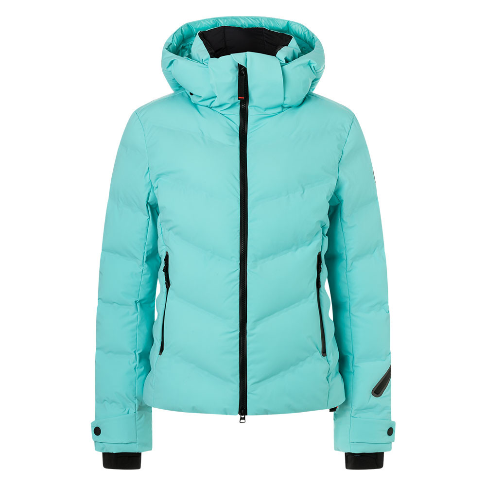 

Утепленная горнолыжная куртка Fire + Ice Tec-Sael (женская) - зима 2025 года, Snow Blue