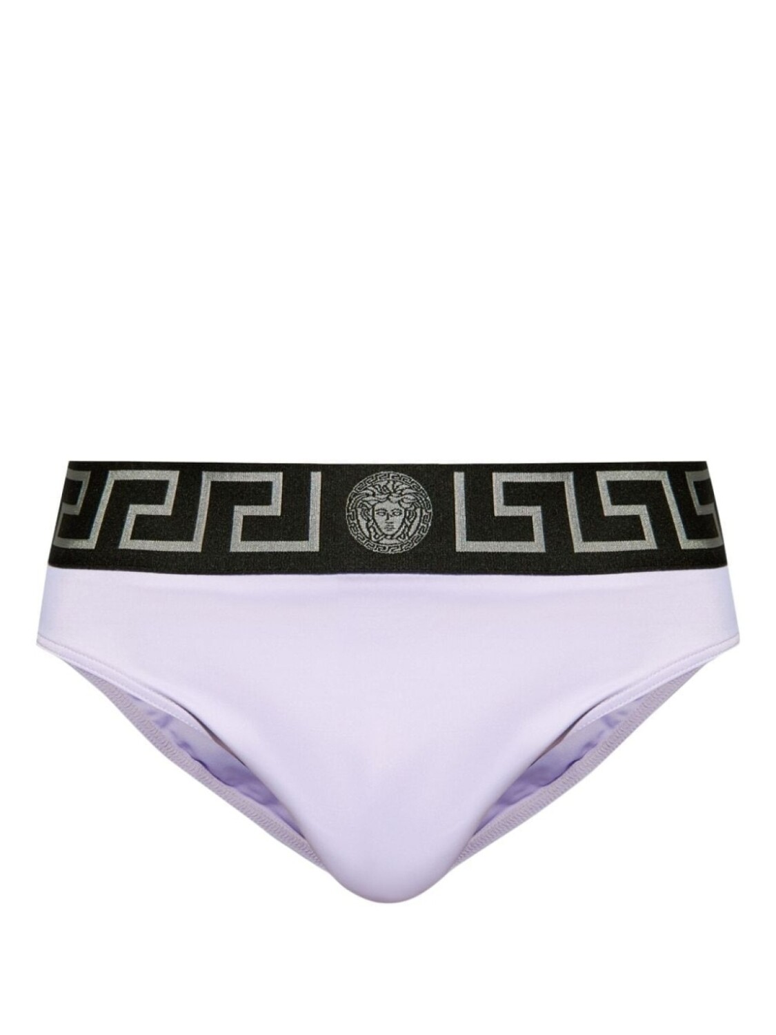 

Versace плавки с логотипом на поясе, фиолетовый