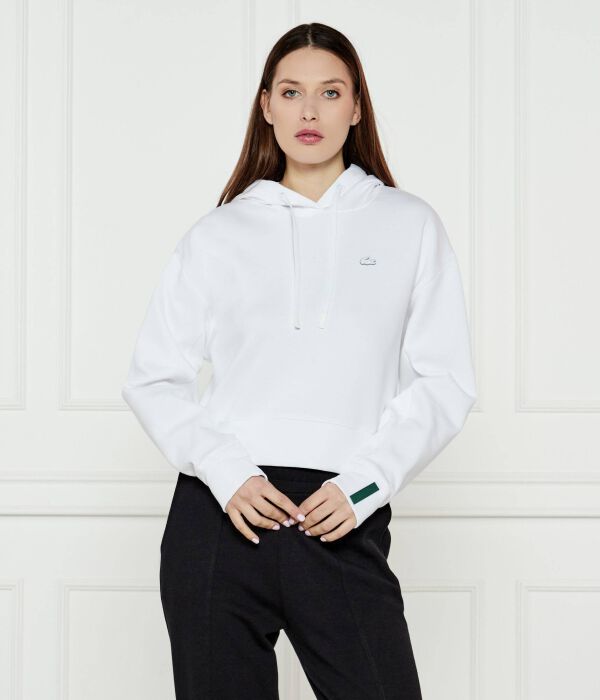 

Толстовка Lacoste Relaxed Fit, белый