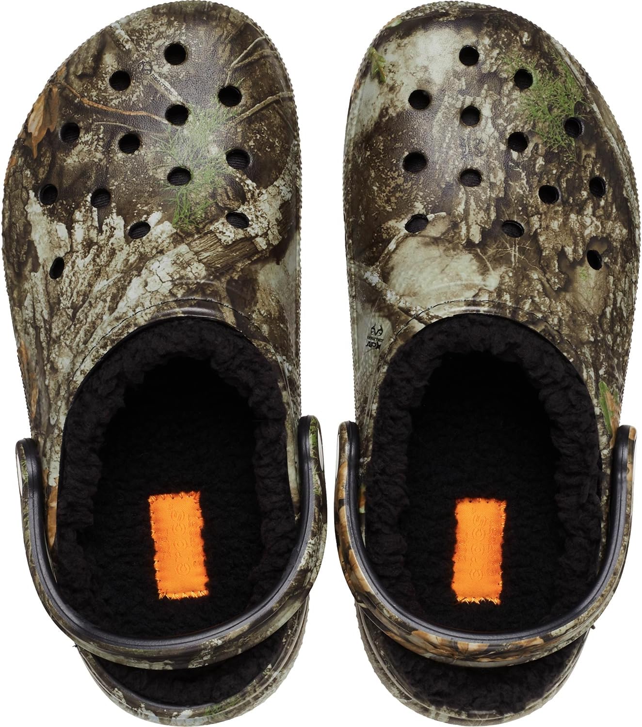 Классические сабо Crocs унисекс для взрослых, хаки — фото 4