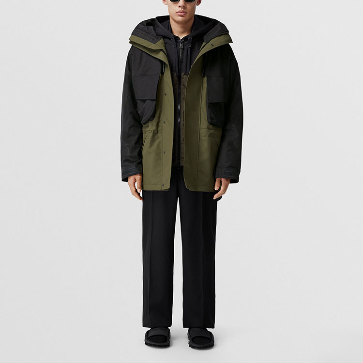 Куртка мужская Burberry черный Green — фото 3