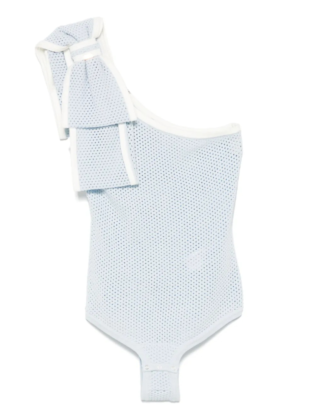 

Боди с бантом Elisabetta Franchi, синий