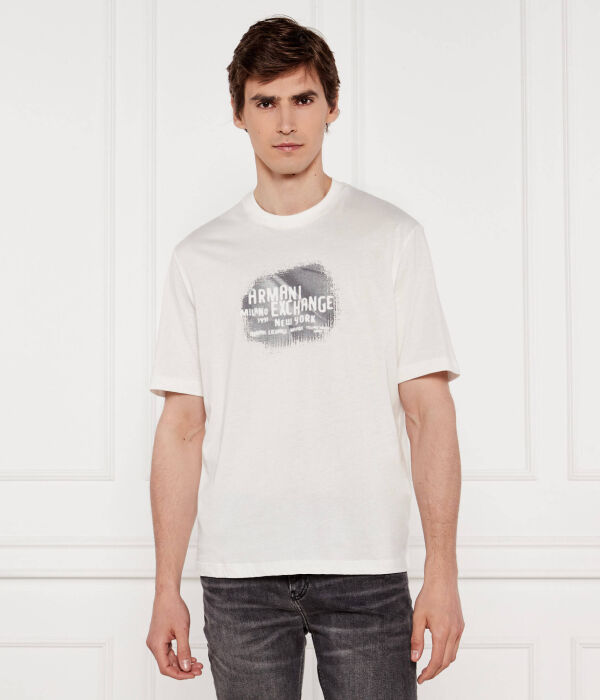 

Футболки Regular fit Armani Exchange, экрю