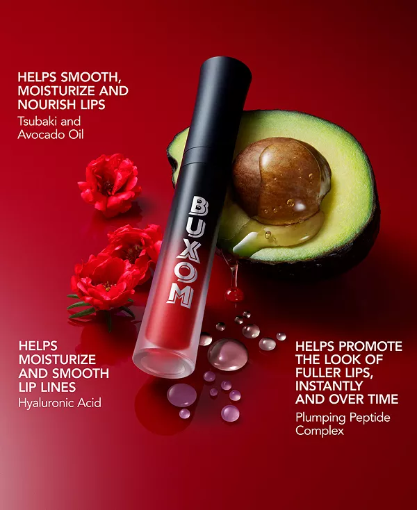Жидкая матовая помада Full-On с эффектом придания объема губам Buxom Cosmetics, make it bold — фото 4