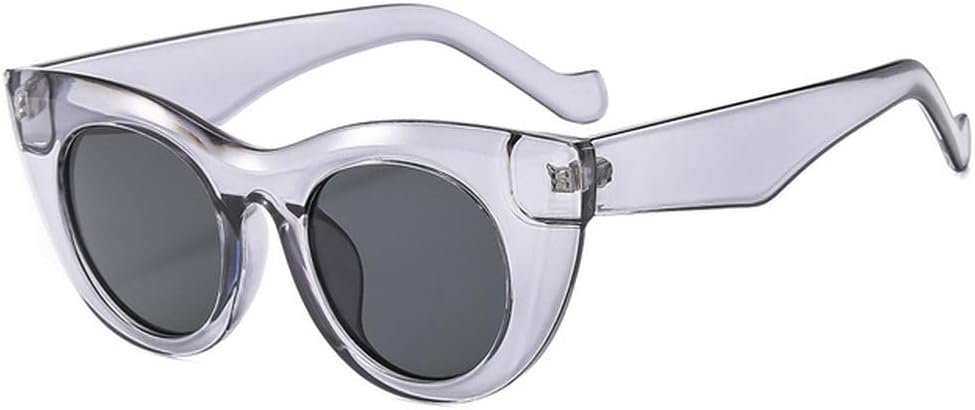 

Модные женские солнцезащитные очки «кошачий глаз» в крупной оправе, мужские солнцезащитные очки в стиле ретро с индивидуальной защитой от УФ-излучения UV400, SUN2563 Generic, Gray