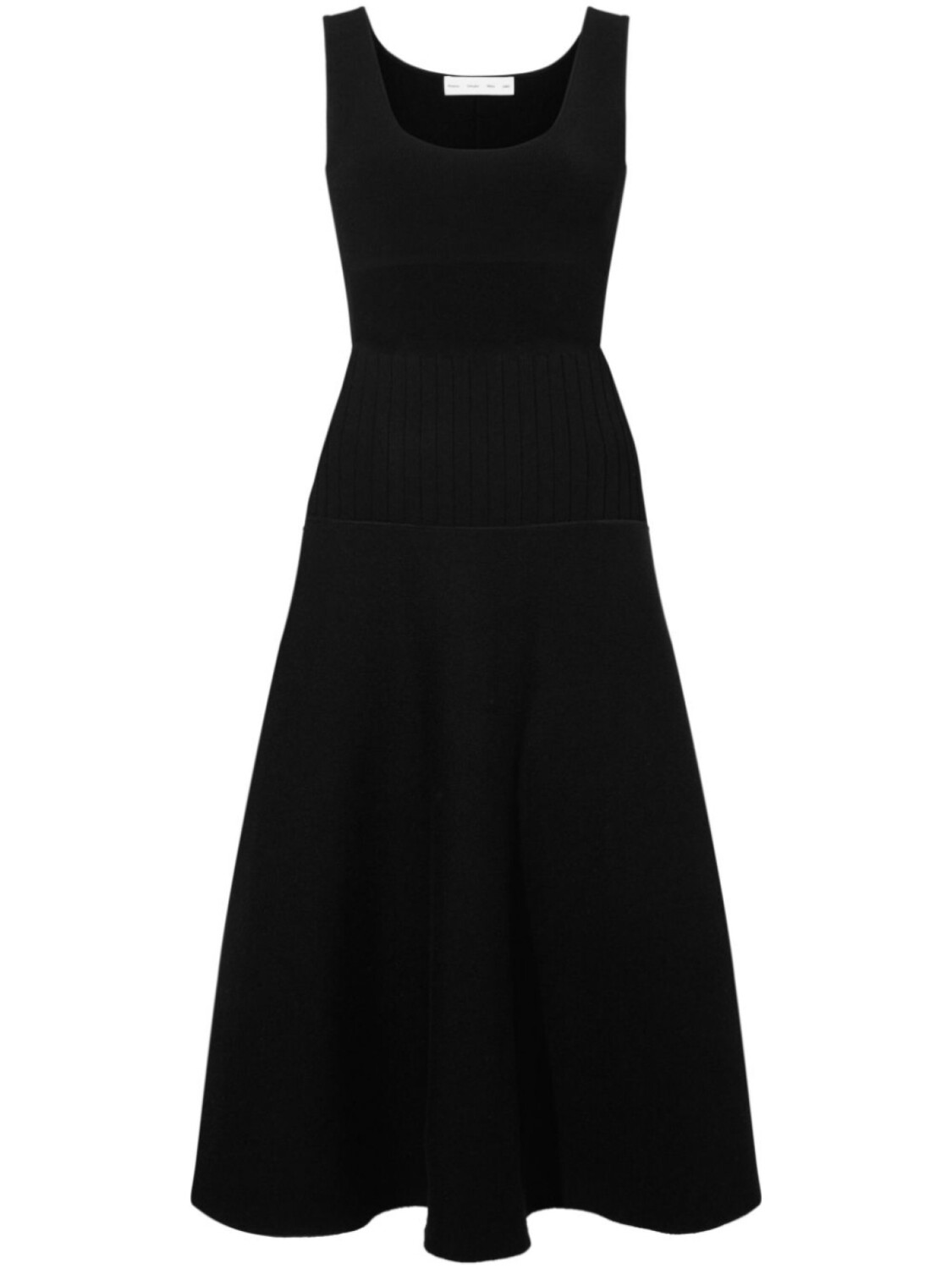 

Трикотажное платье Люсия Proenza Schouler White Label, черный