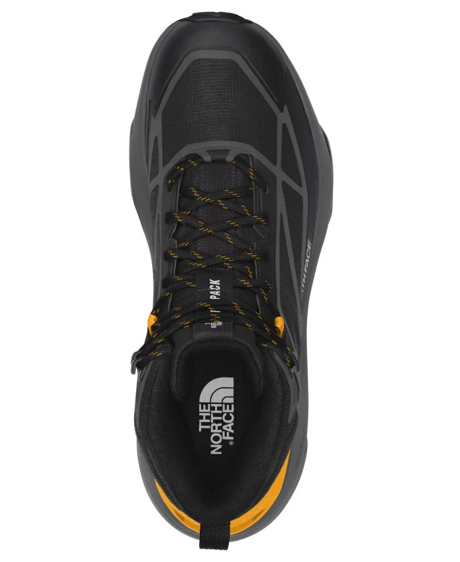 Мужские ботинки Fastpack Mid WP на шнуровке The North Face, черный/summit золото — фото 3