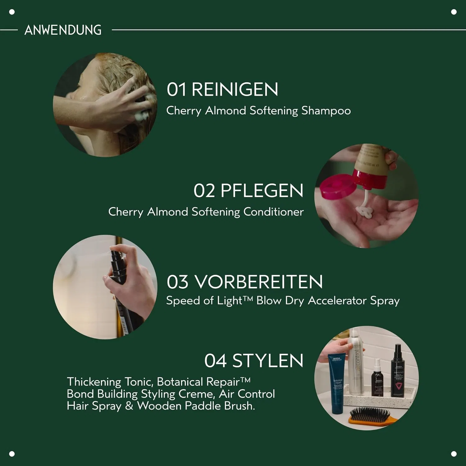 Деревянная щетка-лопатка Aveda для распутывания и укладки волос Aveda — фото 4