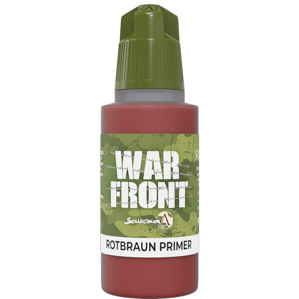 

Аксессуары Scale 75 USA War Front Paint: Rotbraun Primer (17ml)