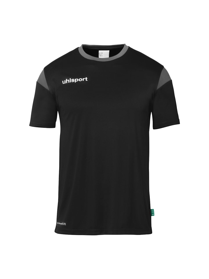 

Тренировочная футболка Squad 27 черного/антрацитового цвета uhlsport, Черный, Тренировочная футболка Squad 27 черного/антрацитового цвета uhlsport