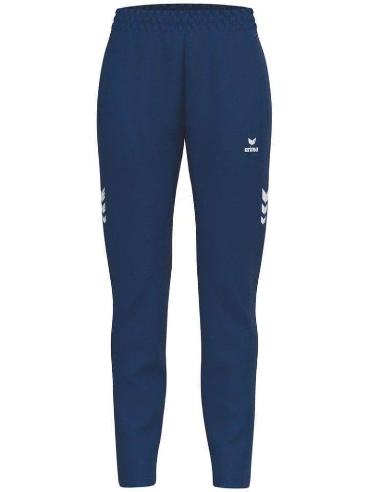 

Спортивные штаны "Celebrate 125 Training Pants" синего цвета erima