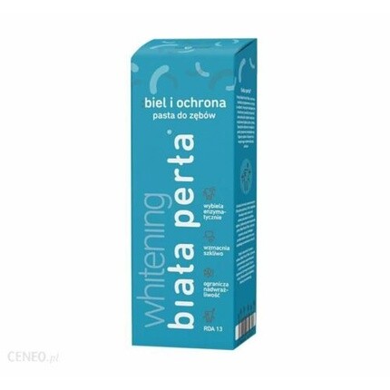 

Зубная паста Biala Perla белая и защита 75 мл Pasta Do Zebow Biala I Ochronna, Cosmelogia