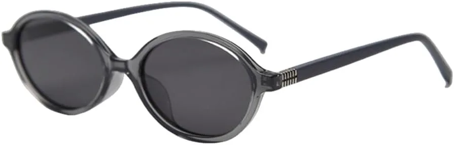 

Маленькие круглые поляризованные солнцезащитные очки для мужчин, овальные солнцезащитные очки для женщин, ретро-винтажные ацетатные мужские очки VFDHN, Grey