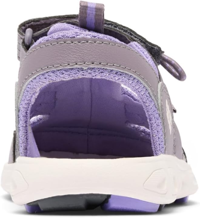 Columbia unisex-child Techsun Wave закрытые сандалии, Granite Purple/Paisley Purple — фото 3