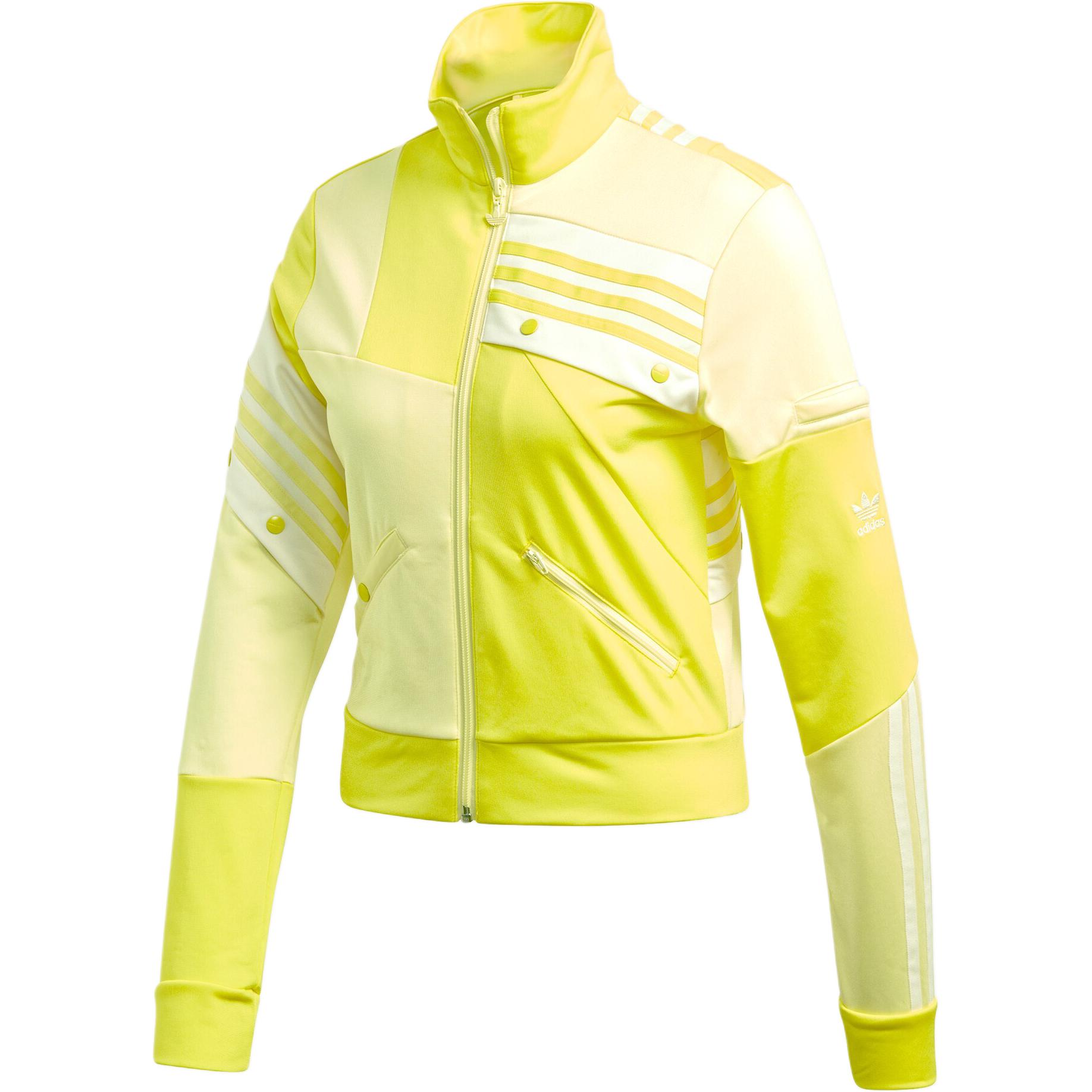 Adidas Originals Женская ударопрочная желтая куртка, Impact Yellow — фото 2