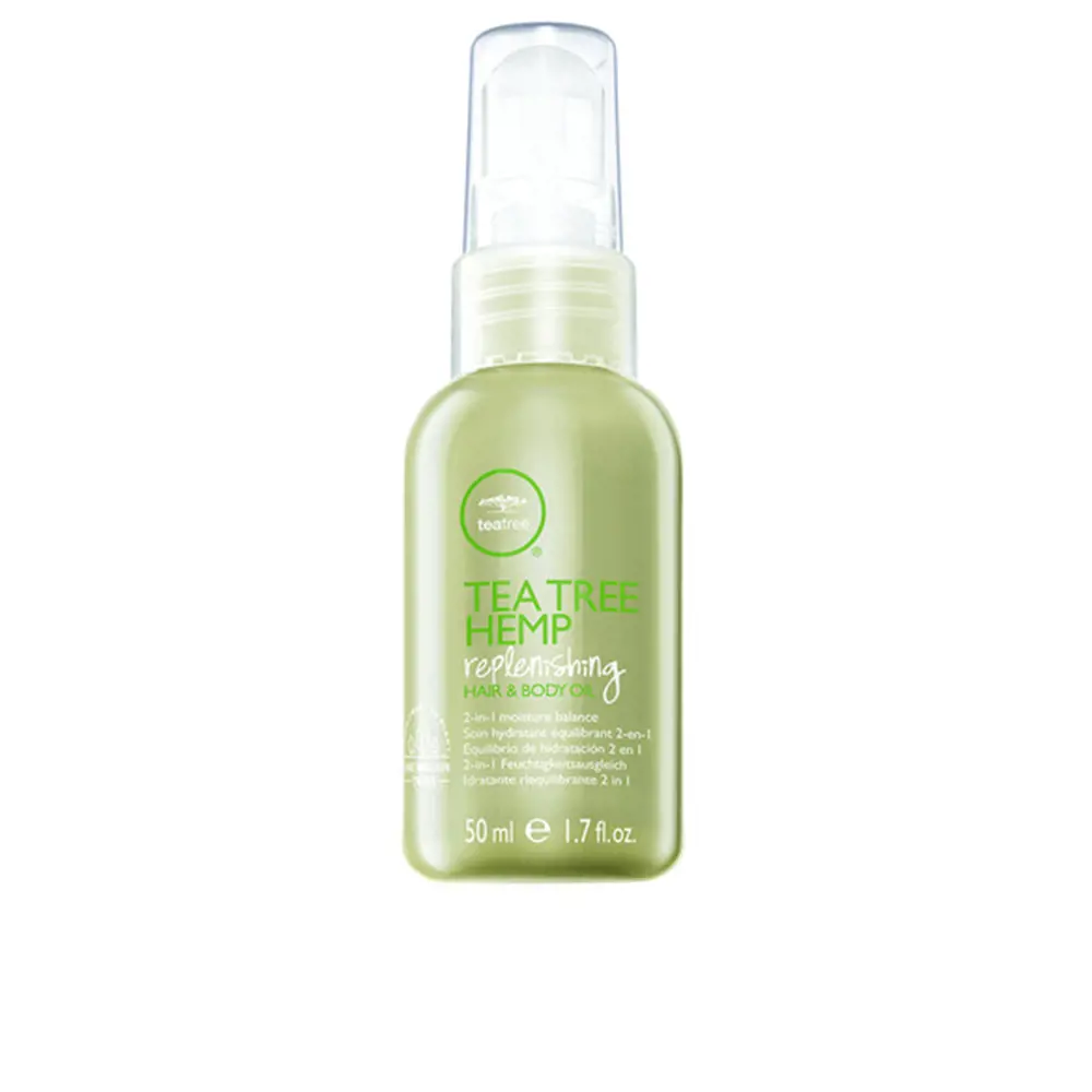 

Масло для тела Tea tree hemp replenishing hair & body oil Paul Mitchell, 50 мл.